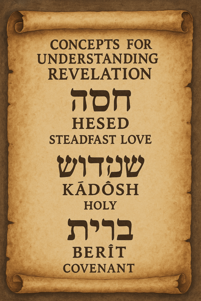 Divine Attributes of an Unchanging God ḥesed, Kadosh, and Berith reframing the Book of Revelation
