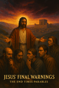 Jesus telling the disciples "No man knows the day or the hour"